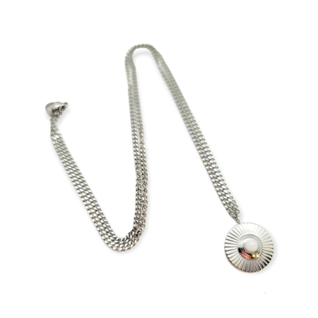 PENDANT CIRCLE SILVER